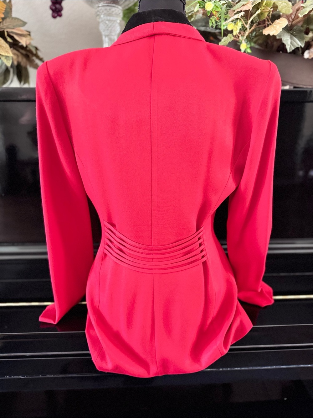 Tailored Red Blazer - Picture 3 of 6